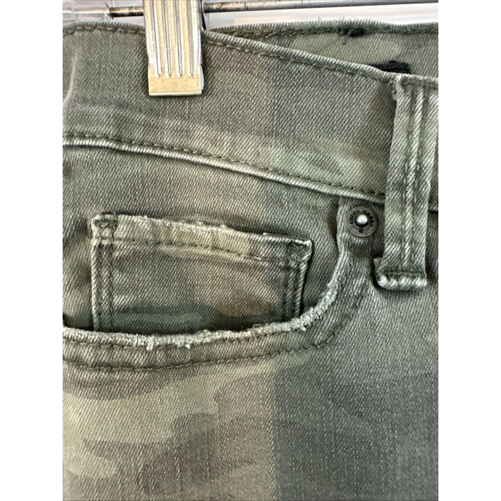 Lucky Brand Jeans Women' 4/27 (28x29) Brooke Legging Camo Mid Rise Stretch Denim - Picture 10 of 16